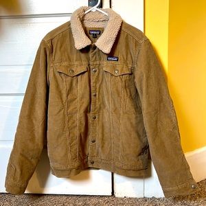 Mens Patagonia Pile Lined Trucker Jacket